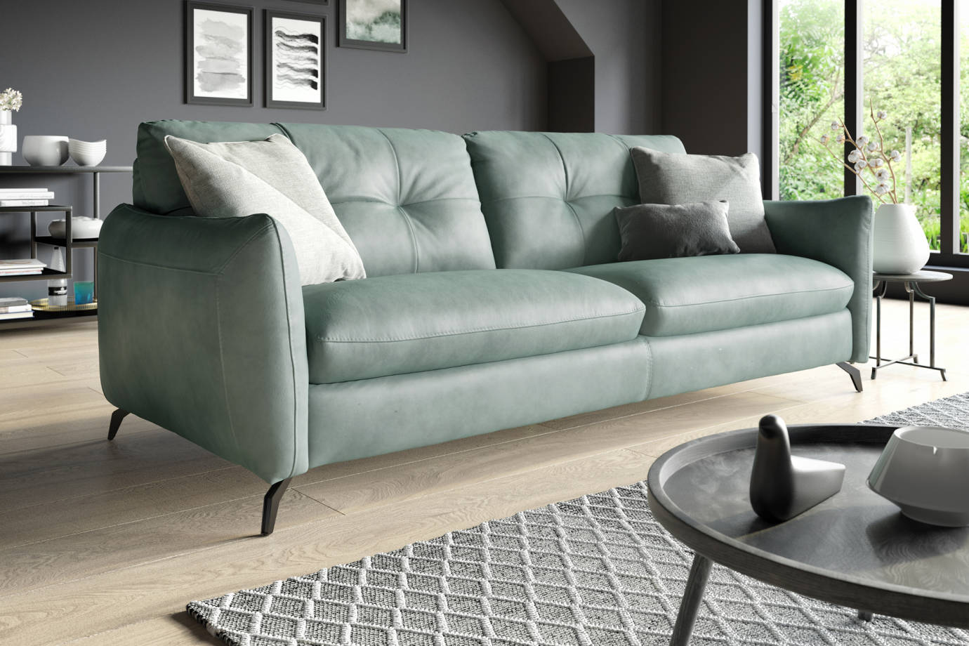 Sofology leather suites Clearance