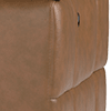 relaxed embossed leather caramel
