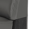 trusty embossed leather charcoal