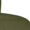 relaxed soft leather olive