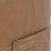 relaxed embossed leather caramel