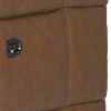 relaxed embossed leather caramel