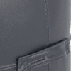 trusty soft sheen leather navy blue
