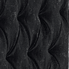 chunky chenille black mix