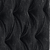 chunky chenille black mix