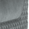 lifestyle plush fabric lead grey