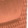 lifestyle plush fabric burnt orange