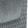 lifestyle plush fabric lead grey