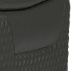 trusty sheen leather jet black