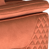 lifestyle plush fabric burnt orange