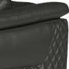 trusty sheen leather jet black