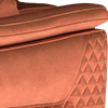 lifestyle plush fabric burnt orange