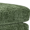 basketweave chenille forest green all over