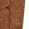 basketweave chenille rust all over
