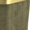 relaxed chenille olive green