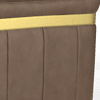 trusty embossed leather chestnut