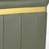 trusty embossed leather dark olive