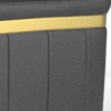trusty embossed leather jet black
