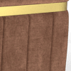 relaxed chenille burnt sienna