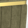 relaxed chenille olive green