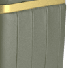 trusty embossed leather dark olive