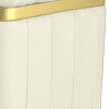 trusty embossed leather bone china