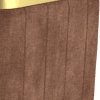 relaxed chenille burnt sienna