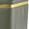 trusty embossed leather dark olive
