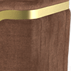 relaxed chenille burnt sienna