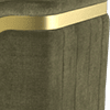 relaxed chenille olive green