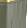 trusty embossed leather dark olive