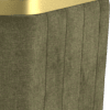 relaxed chenille olive green