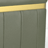 trusty embossed leather dark olive