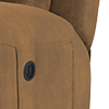 washed velvet rust