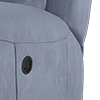lifestyle textured fabric pacific blue