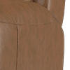 relaxed embossed leather caramel