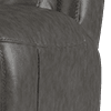 RELAXED EMBOSSED LEATHER BLACK COFFEE
