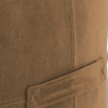 washed velvet rust