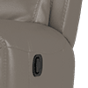 trusty soft sheen leather taupe