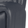 trusty soft sheen leather navy blue