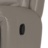 trusty soft sheen leather taupe