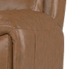 relaxed embossed leather caramel