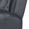 trusty soft sheen leather navy blue