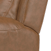 relaxed embossed leather caramel