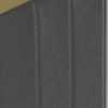 TRUSTY EMBOSSED LEATHER JET BLACK