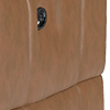 relaxed embossed leather caramel