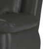 trusty sheen leather jet black