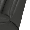 trusty sheen leather jet black
