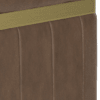 trusty embossed leather chestnut