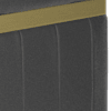 trusty embossed leather jet black